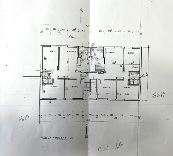 Apartamento T3 para Venda em Laranjeiro e Feijó Planta 1