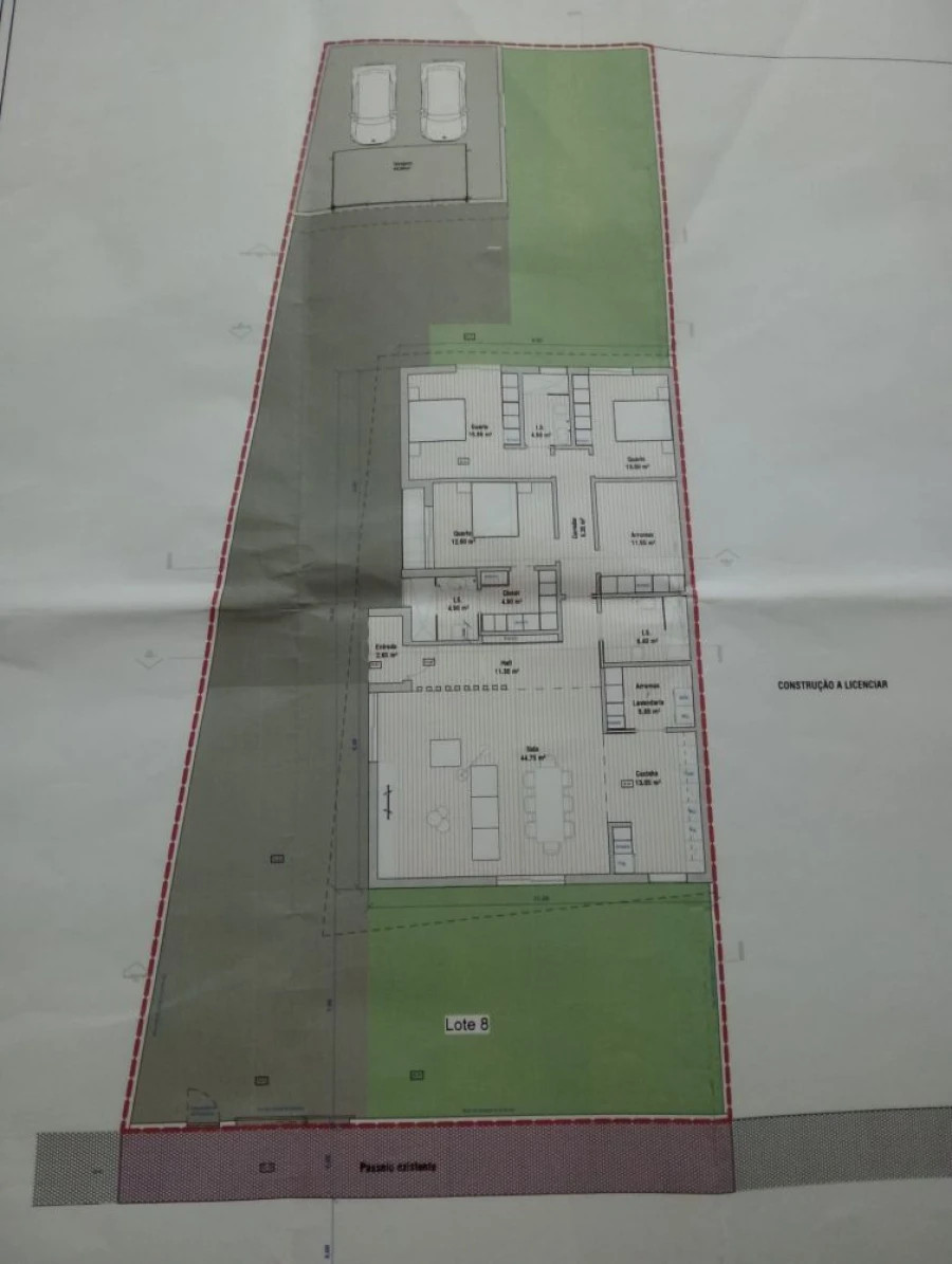 Moradia T3 para Venda em São Bernardo Planta 4