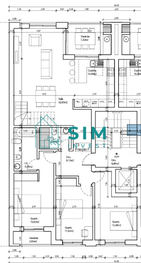 Apartamento T3 para Venda em Corroios