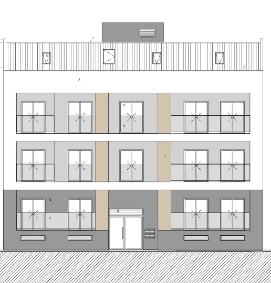 Apartamento T3 para Venda em Corroios Planta 1