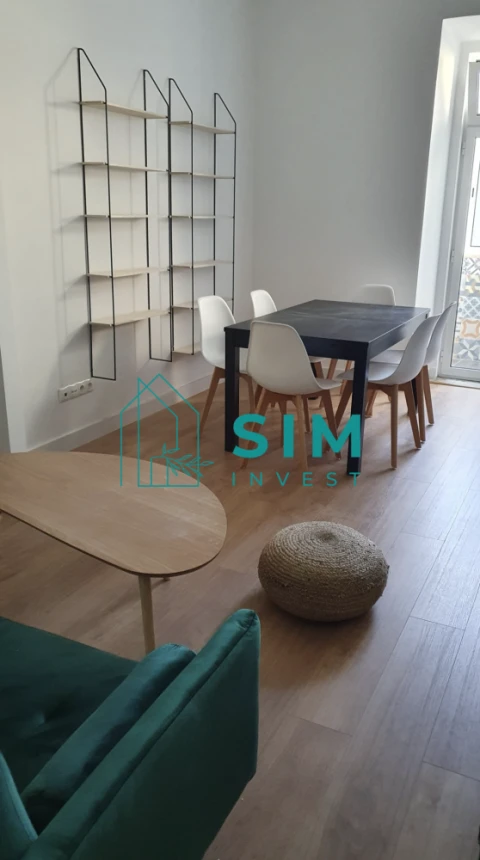 Apartamento T2 para Venda em Santa Maria Maior