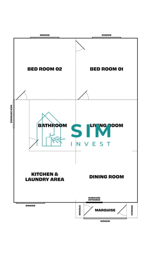 Apartamento T2 para Venda em Santa Maria Maior