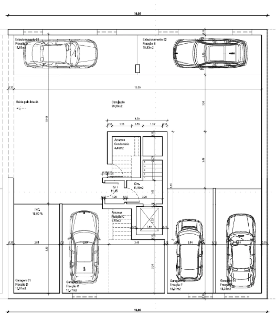 Apartamento T2 para Venda em Corroios Planta 2