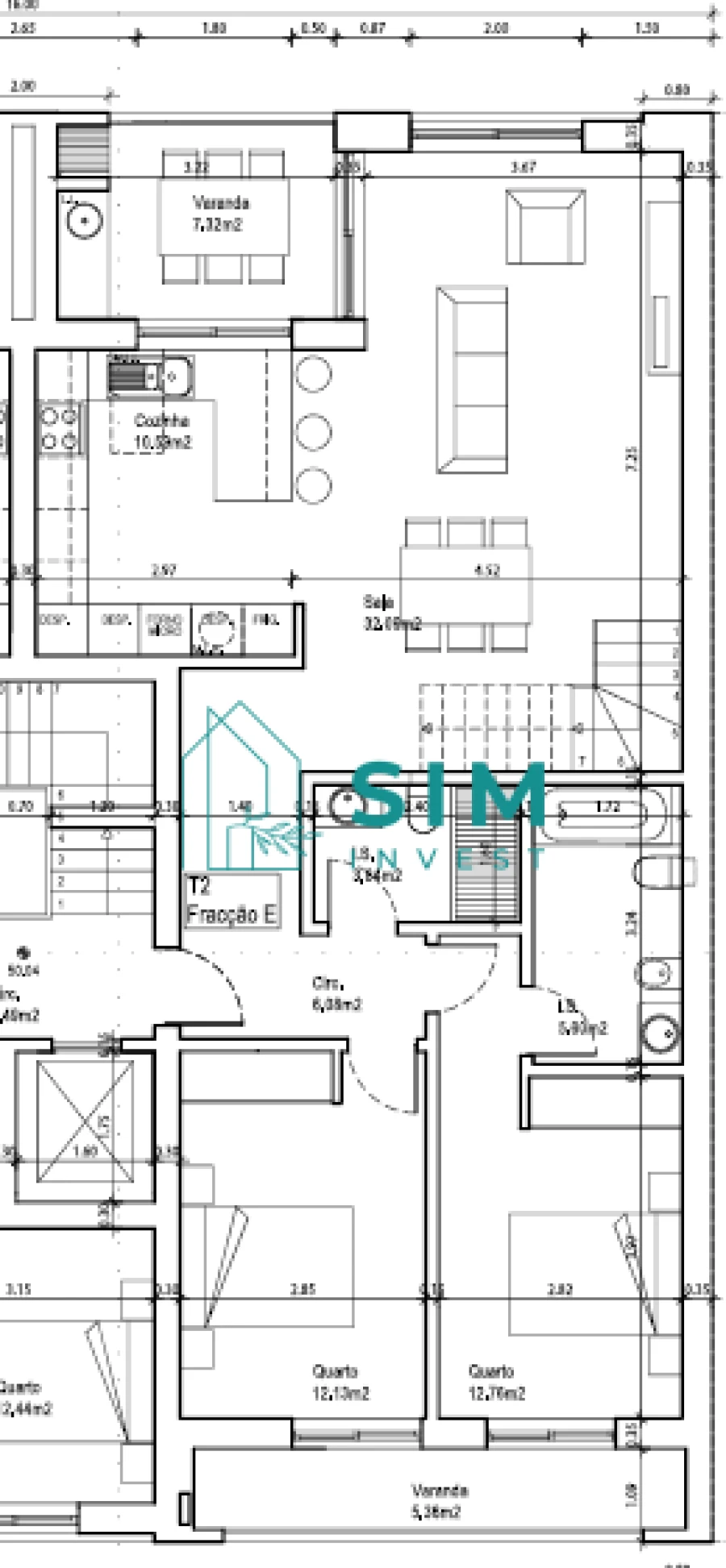 Apartamento T2 para Venda em Corroios Foto 28