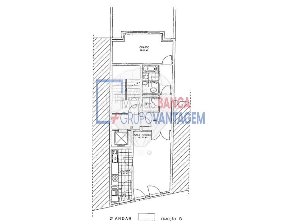 Apartamento T1 para Venda em Paranhos Foto 12