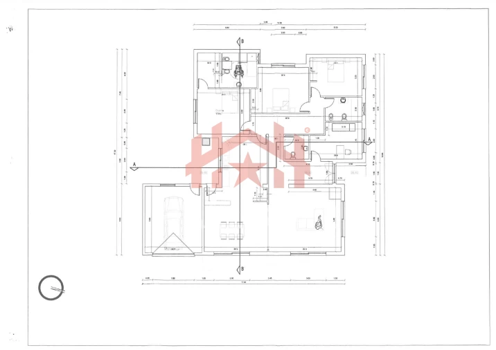 Moradia T4 para Venda em Amor Planta 1