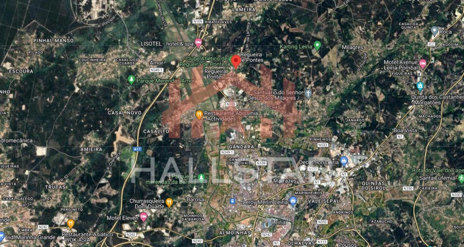 Terreno para Venda em Regueira de Pontes Planta 5
