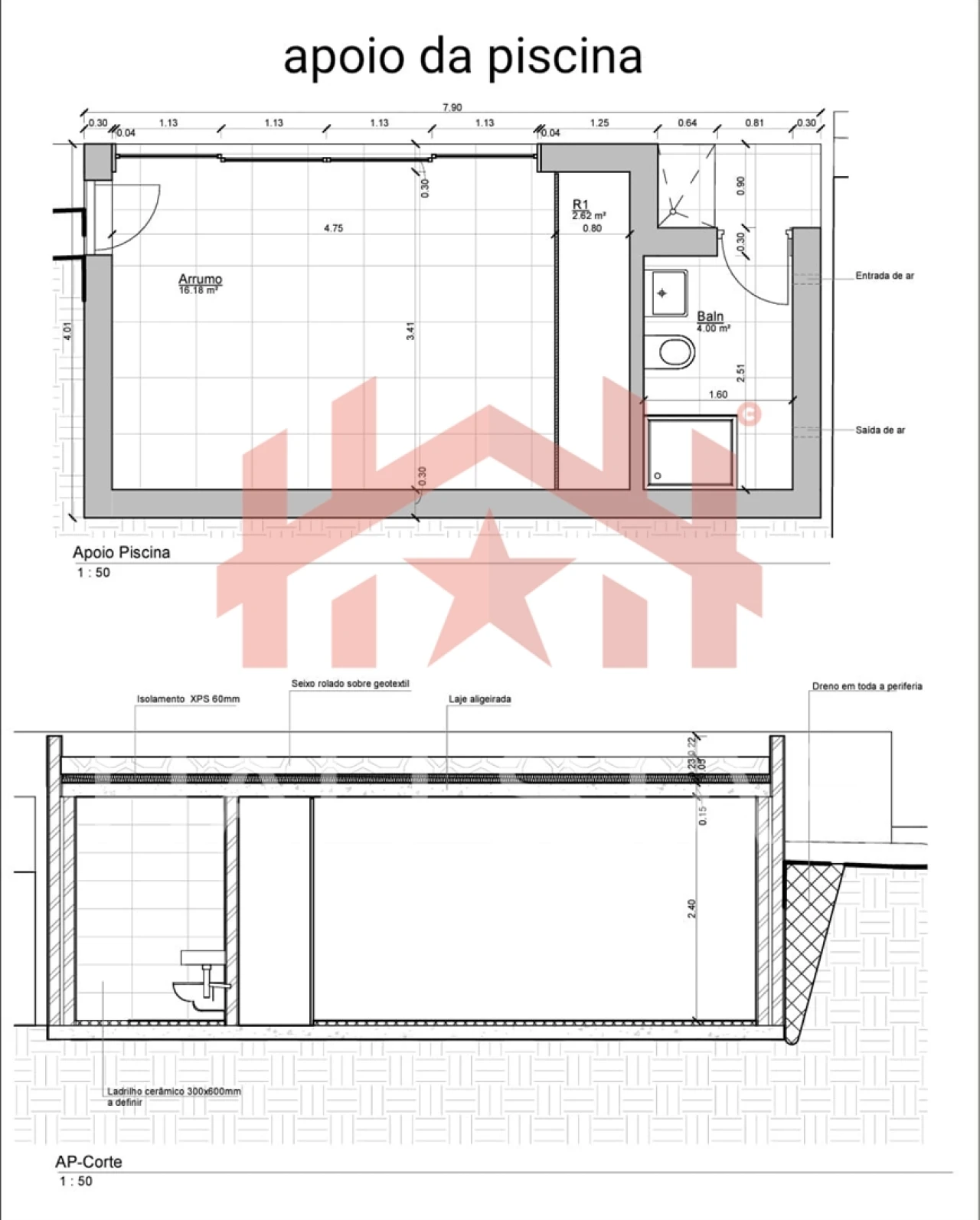 Moradia T7 para Venda em Alvados e Alcaria Planta 4