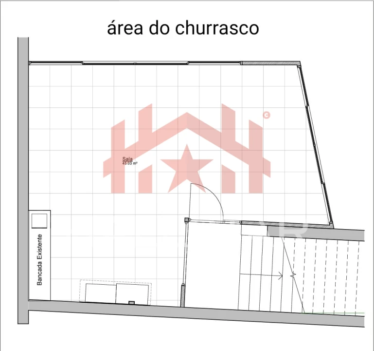 Moradia T7 para Venda em Alvados e Alcaria Planta 3