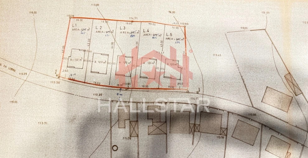 Terreno para Venda em Marinha Grande Planta 1