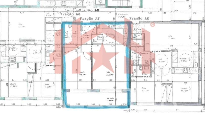 Apartamento T1 para Venda em Leiria, Pousos, Barreira e Cortes Planta 1