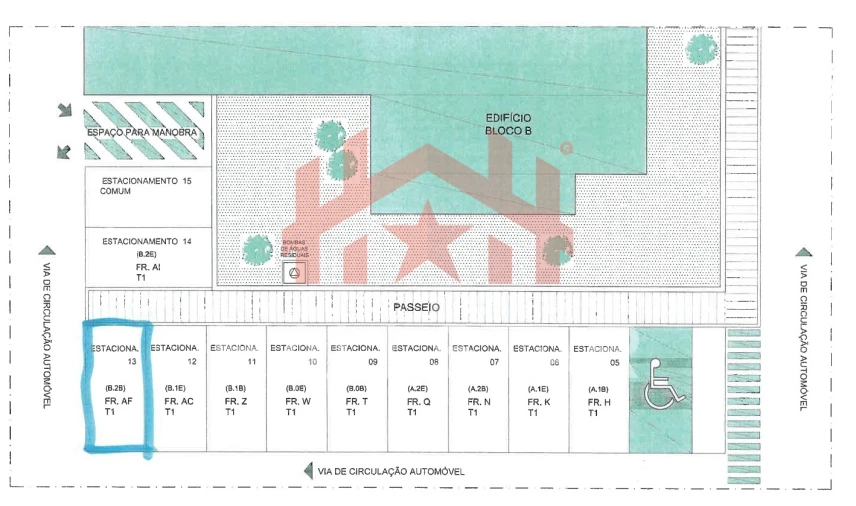 Apartamento T1 para Venda em Leiria, Pousos, Barreira e Cortes Planta 2