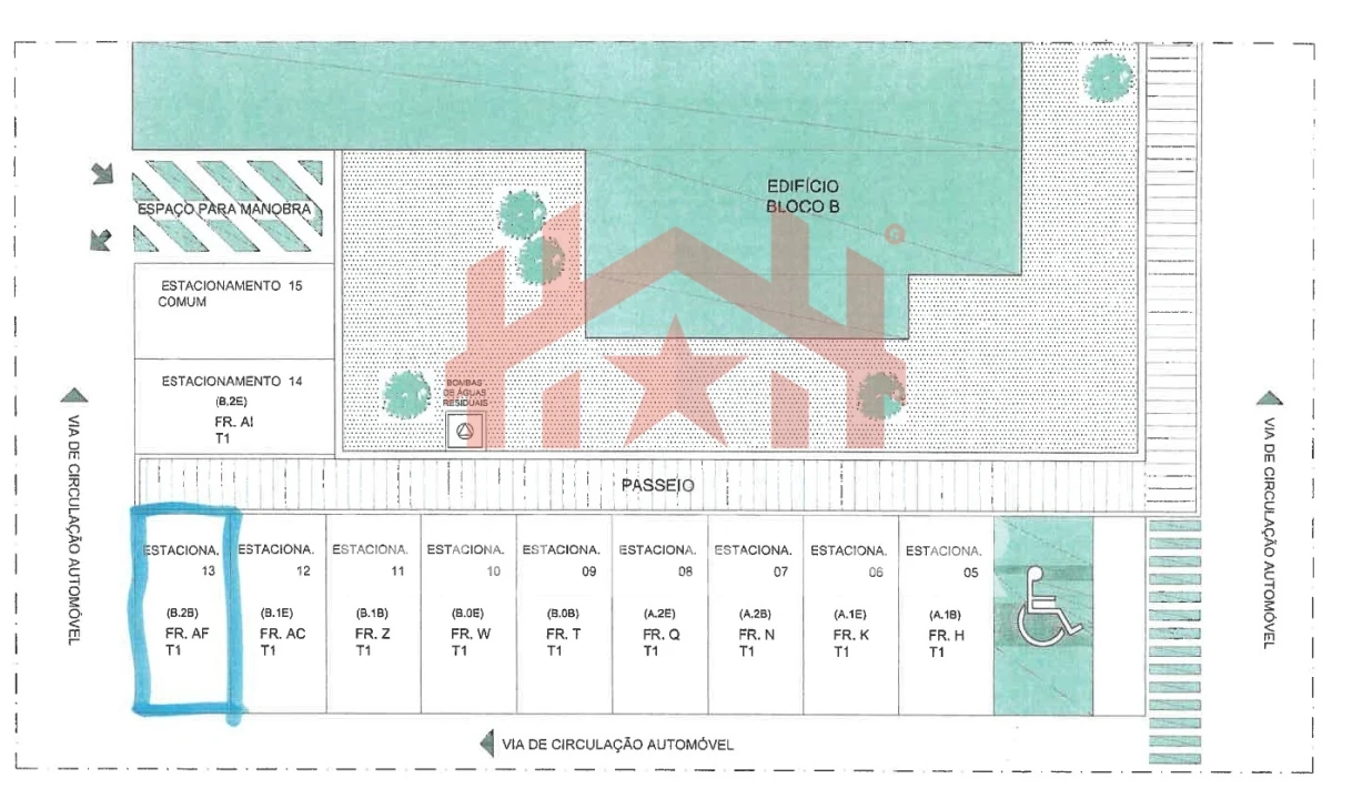 Apartamento T1 para Venda em Leiria, Pousos, Barreira e Cortes Planta 2