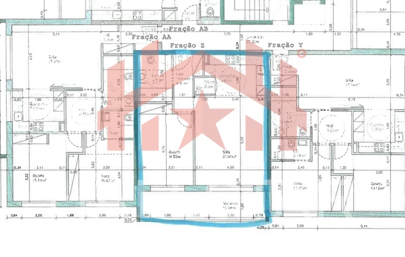 Apartamento T1 para Venda em Leiria, Pousos, Barreira e Cortes Planta 1