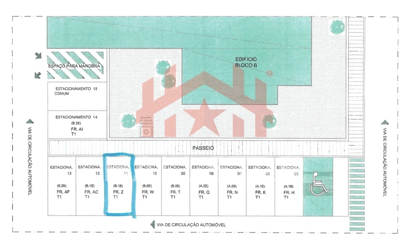 Apartamento T1 para Venda em Leiria, Pousos, Barreira e Cortes Planta 2