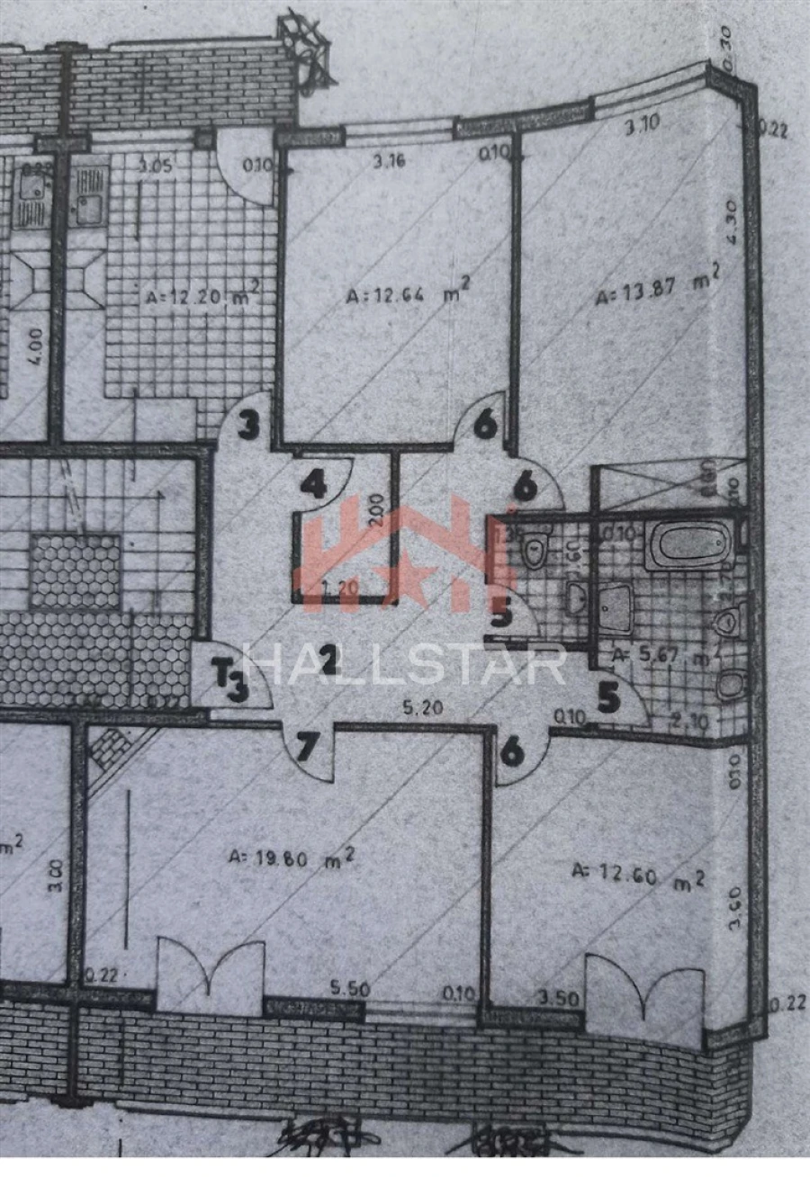 Apartamento T3 para Venda em Fatima Planta 1