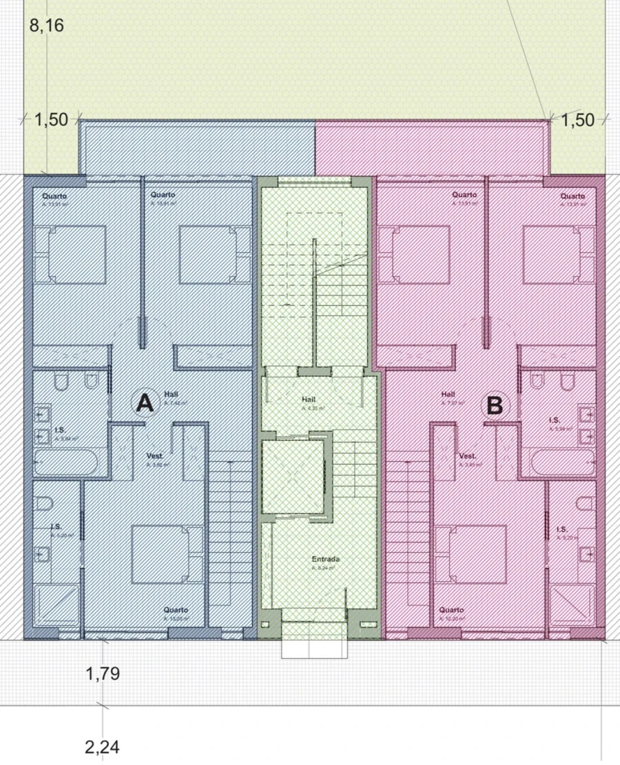 Apartamento T3 para Venda em Vila Verde e Barbudo Foto 13