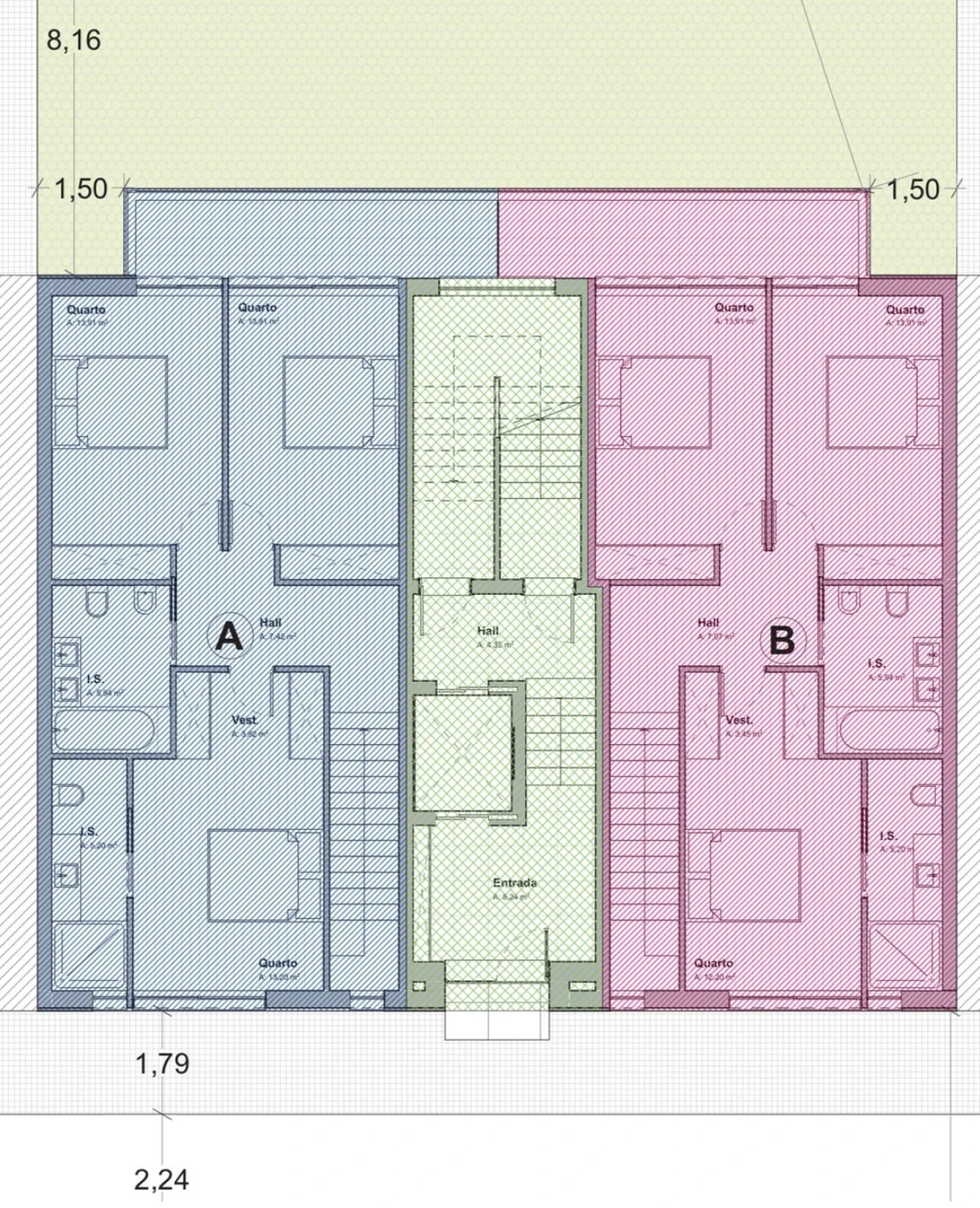 Apartamento T3 para Venda em Vila Verde e Barbudo Foto 13