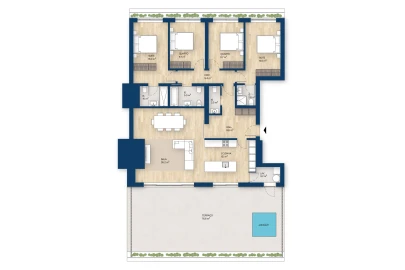 Apartamento T4 para Venda em Canidelo