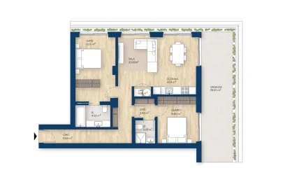 Apartamento T2 para Venda em Canidelo