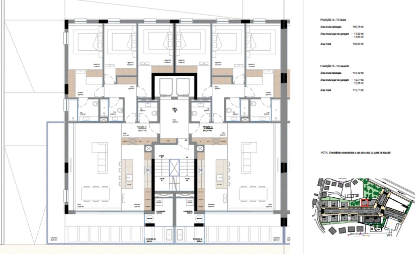 Apartamento T3 para Venda em Nogueira, Fraião e Lamaçães Foto 2