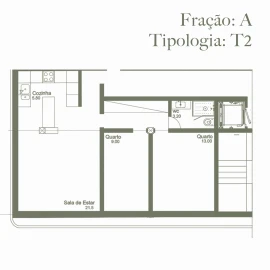 Apartamento T2 para Venda em Rio Tinto