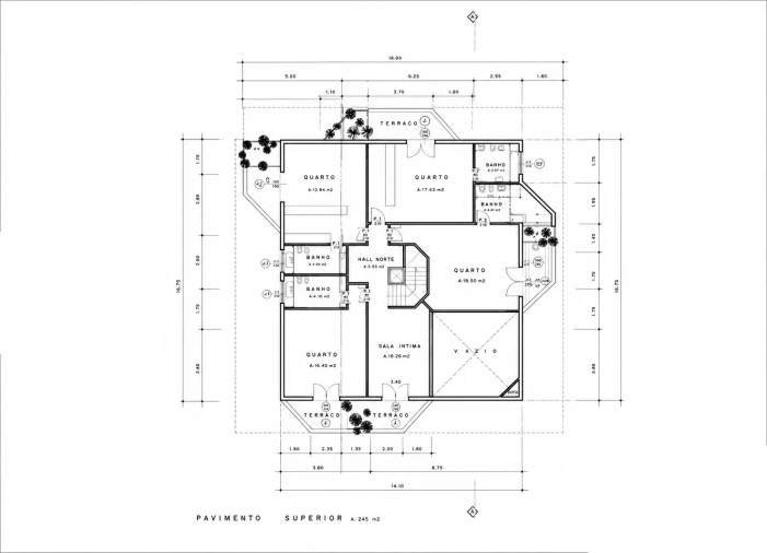 Moradia T6 para Venda em Lanheses Planta 1
