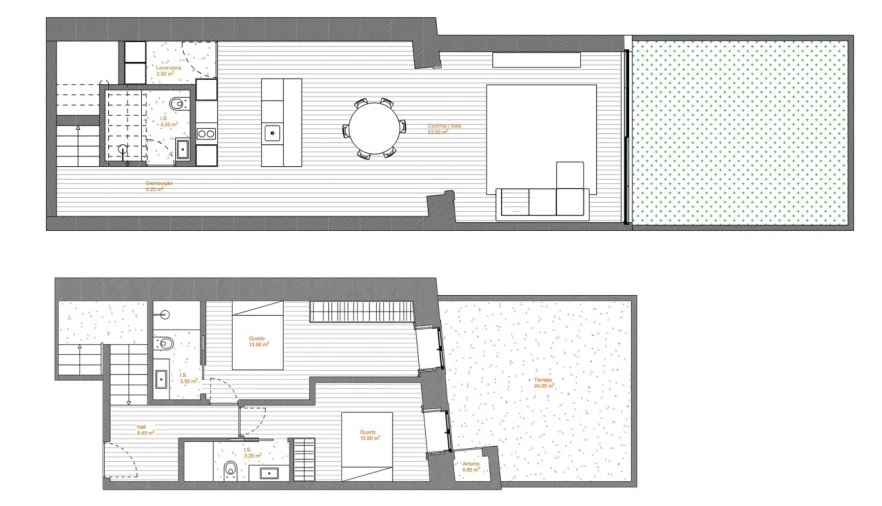 Apartamento T2 para Venda em Cedofeita, Santo Ildefonso, Sé, Miragaia, São Nicolau e Vitória Planta 1
