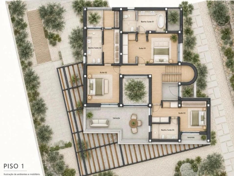 Moradia T5 para Venda em Cascais e Estoril Planta 2