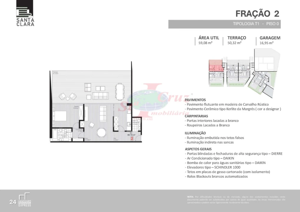 Apartamento T1 para Venda em Santa Clara e Castelo Viegas Foto 13