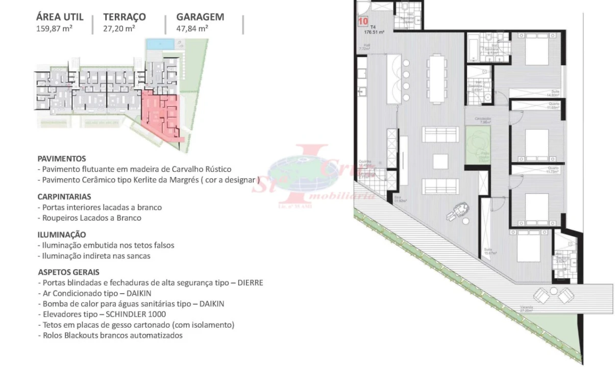 Apartamento T4 para Venda em Santa Clara e Castelo Viegas Foto 6