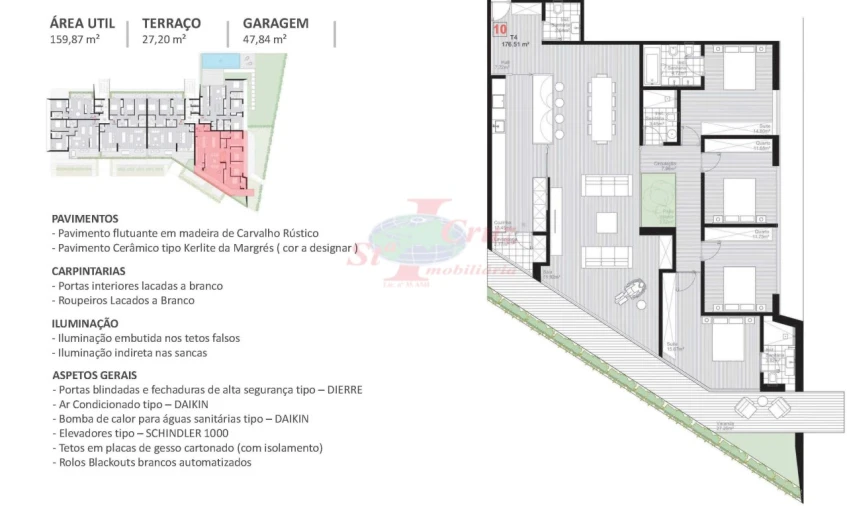 Apartamento T4 para Venda em Santa Clara e Castelo Viegas Foto 6