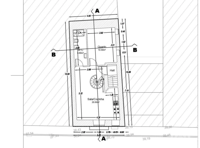 Apartamento T1 para Arrendamento em Misericórdia Foto 16