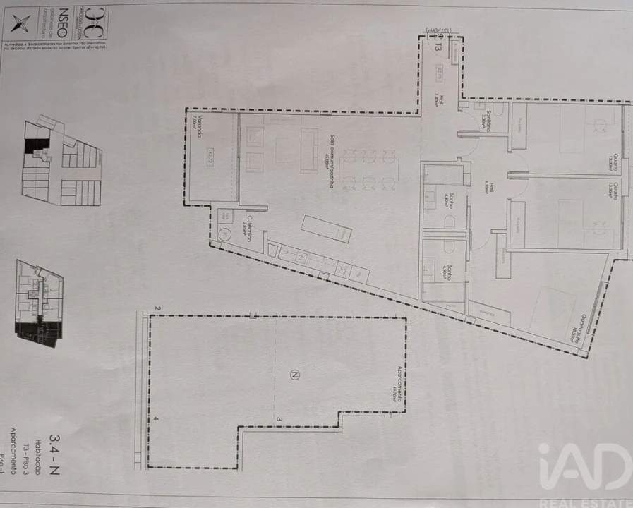 Apartamento T3 para Venda em Gulpilhares e Valadares Foto 13