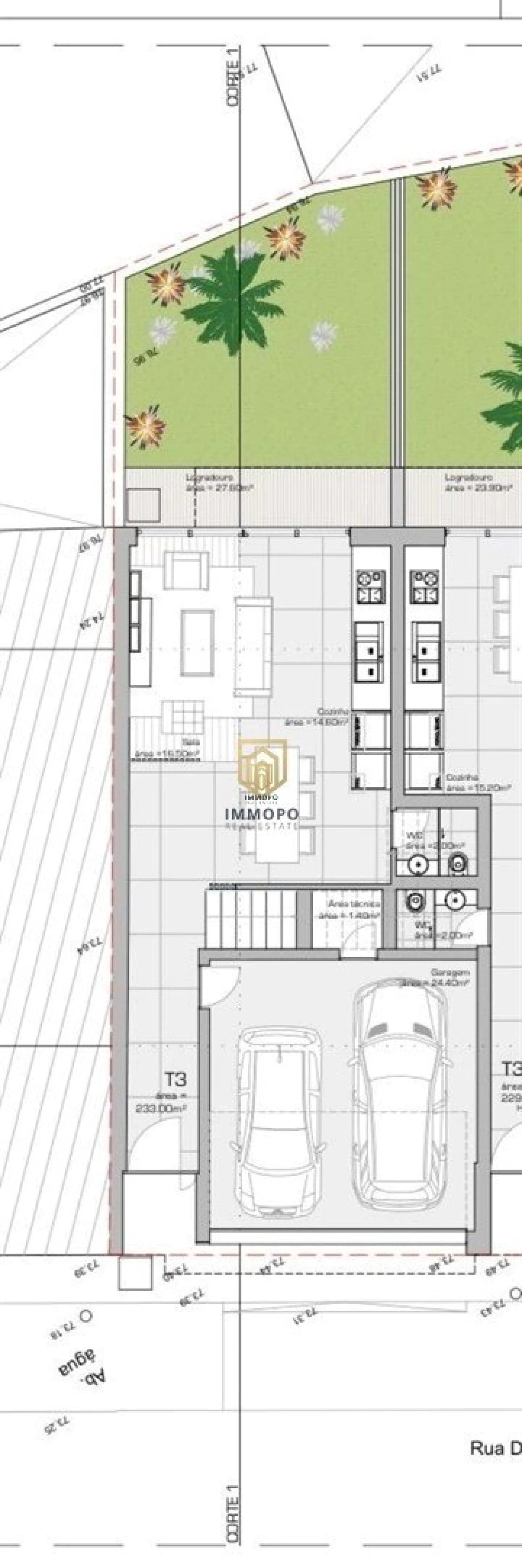 Moradia T4 para Venda em Ramalde Planta 3