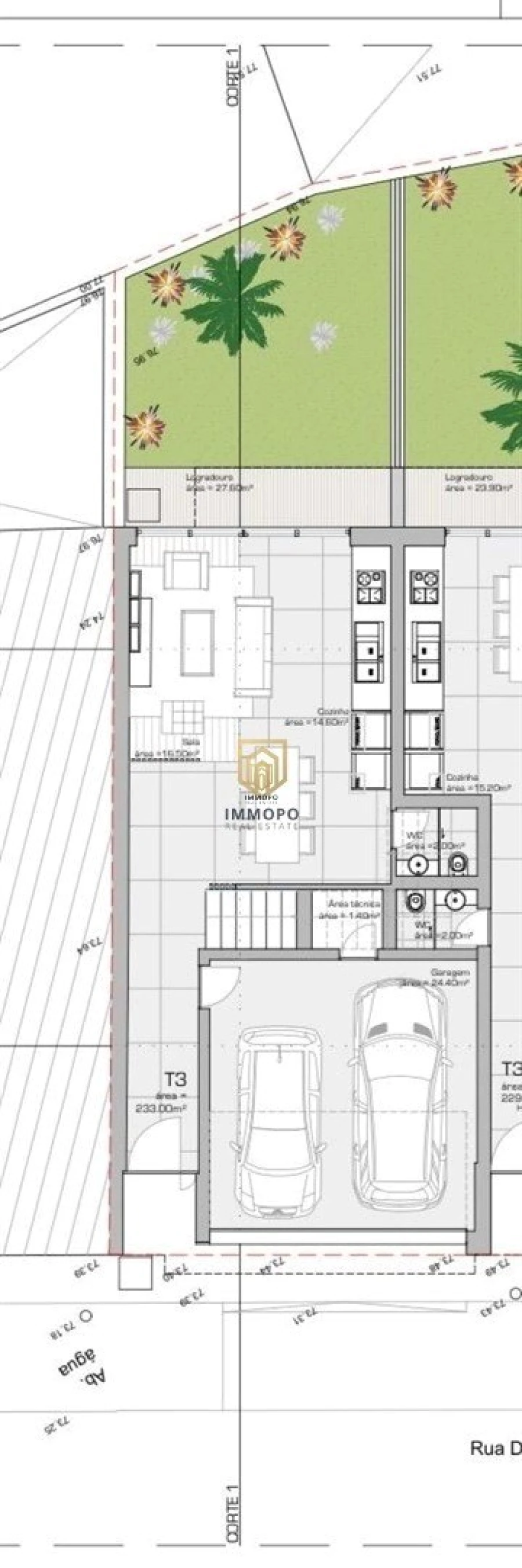 Moradia T4 para Venda em Ramalde Planta 3