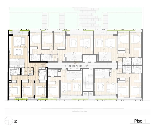 Apartamento T3 para Venda em Matosinhos e Leça da Palmeira Planta 2
