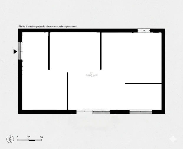 Apartamento T1 para Venda em Mafamude e Vilar do Paraíso Planta 1