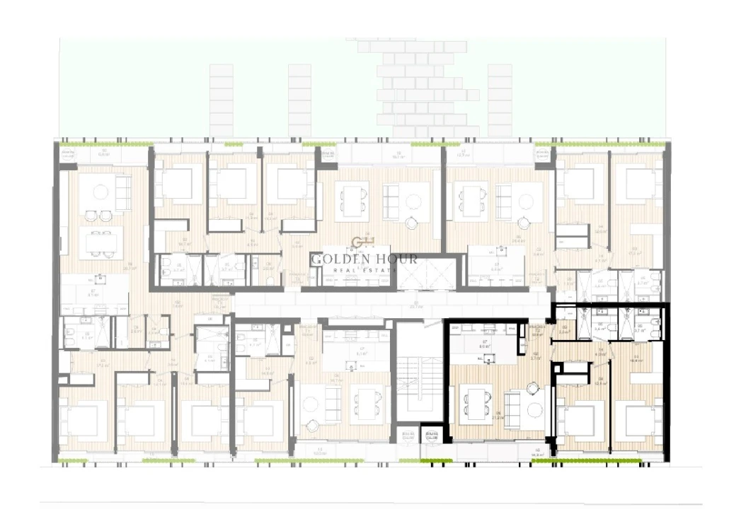 Apartamento T2 para Venda em Matosinhos e Leça da Palmeira Planta 2