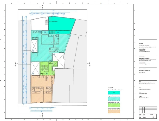 Apartamento T2 para Venda em Montijo e Afonsoeiro Planta 1
