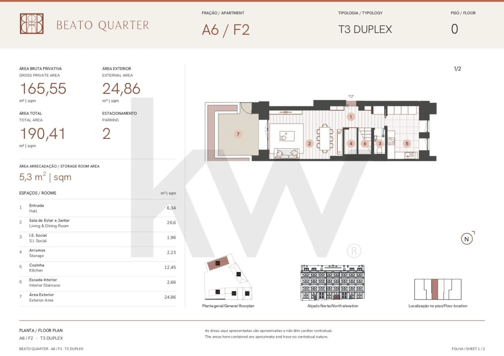 Apartamento T3 para Venda em Beato Foto 20