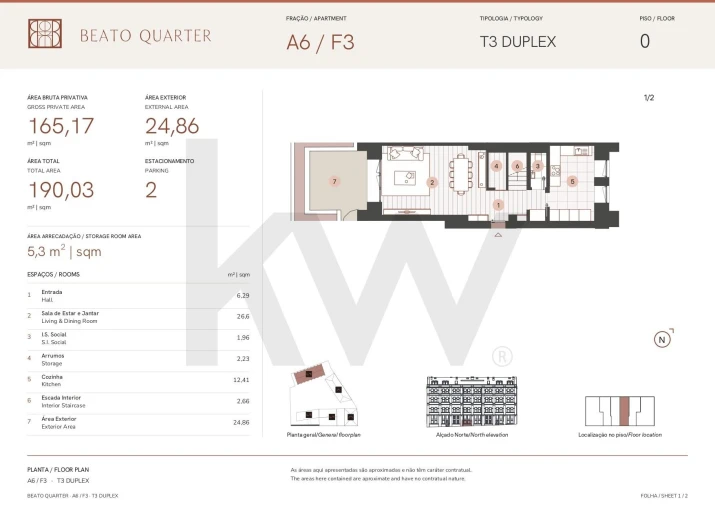 Apartamento T3 para Venda em Beato Foto 22