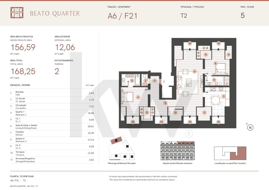 Apartamento T2 para Venda em Beato Foto 29
