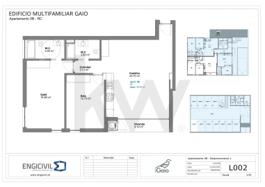 Apartamento T2 para Venda em Oliveira do Bairro