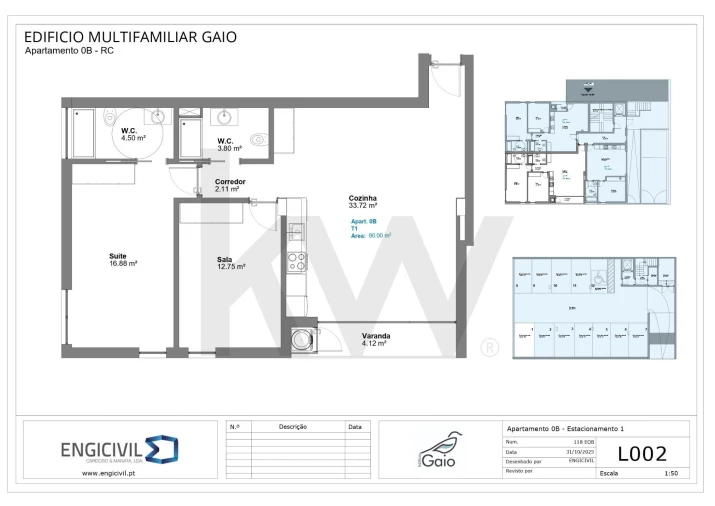 Apartamento T2 para Venda em Oliveira do Bairro Foto 12