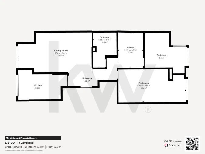 Apartamento T2 para Venda em Campolide Foto 23