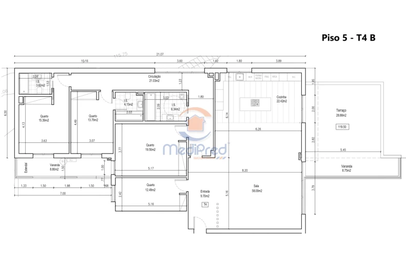 Apartamento T4 para Venda em Ramada e Caneças Foto 22