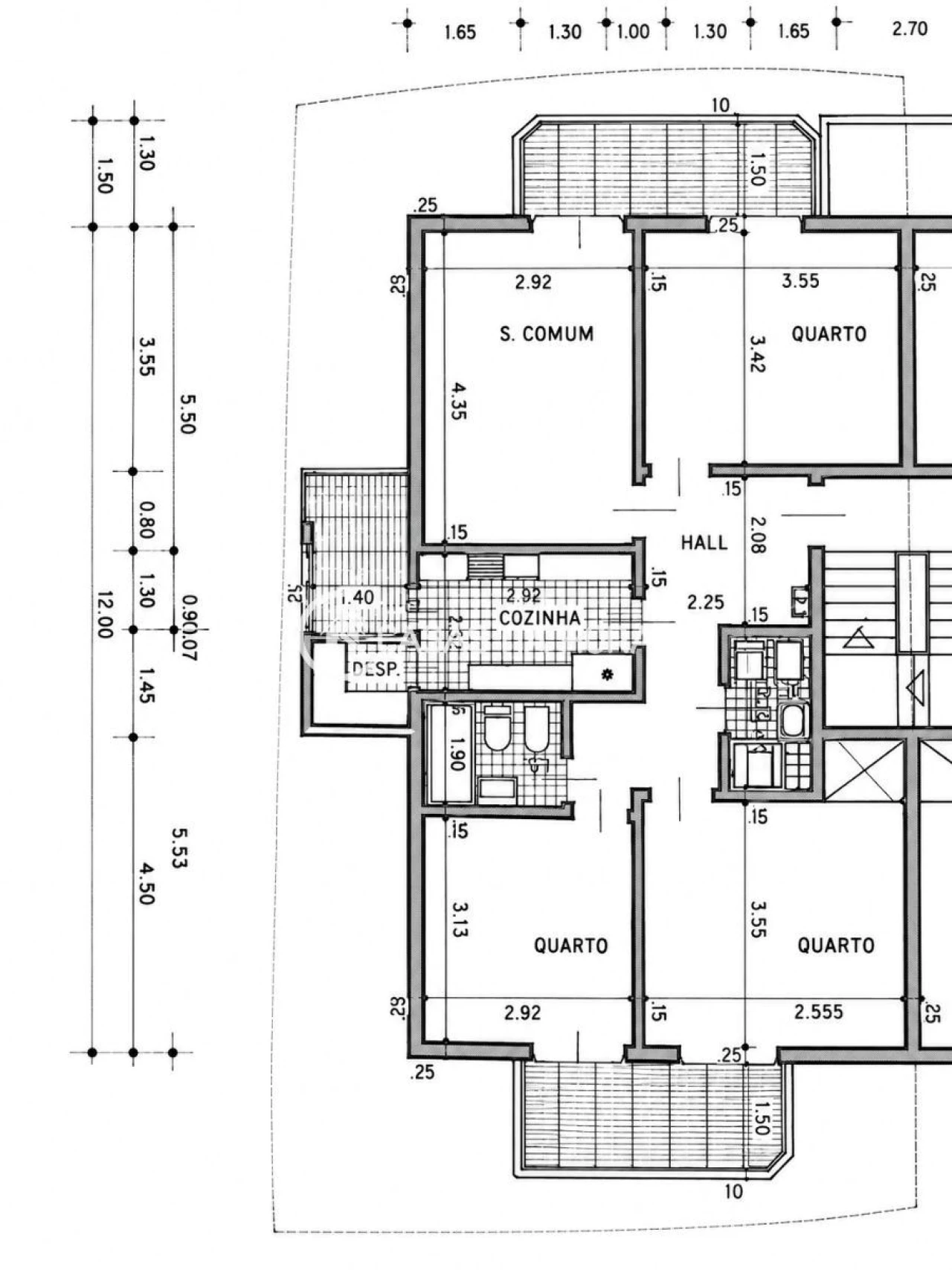 Apartamento T3 para Arrendamento em Cascais e Estoril Foto 3