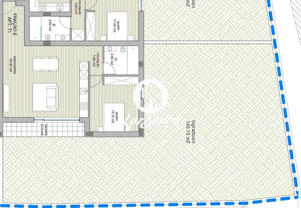 Apartamento T1 para Venda em Manhente Foto 3