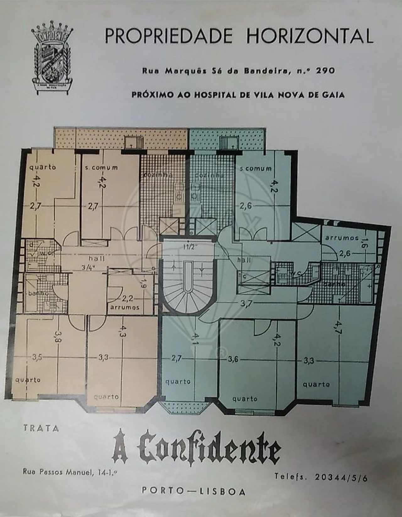 Apartamento T3 para Venda em Mafamude e Vilar do Paraíso Foto 23